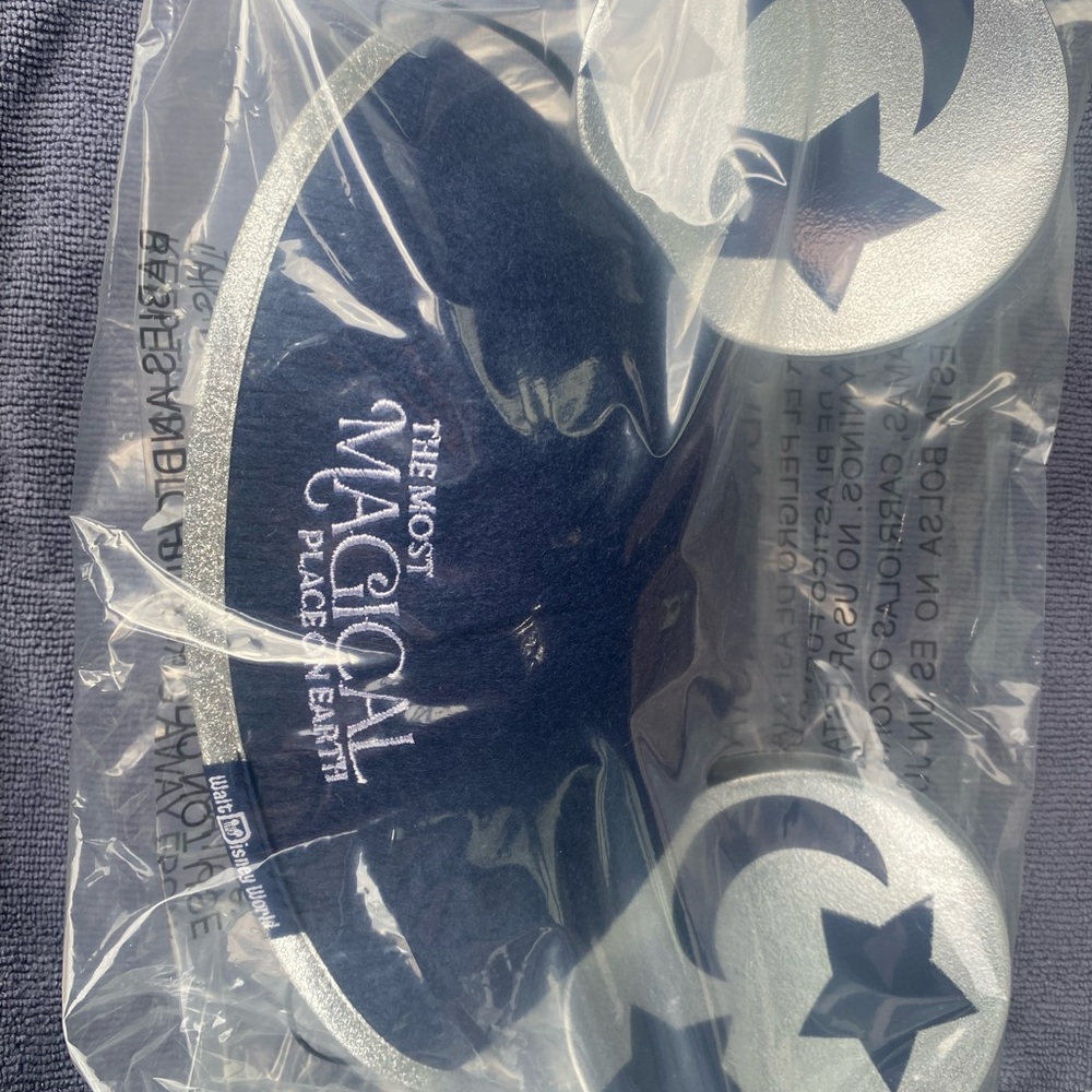 Disney Navy and Silver Mickey Ears